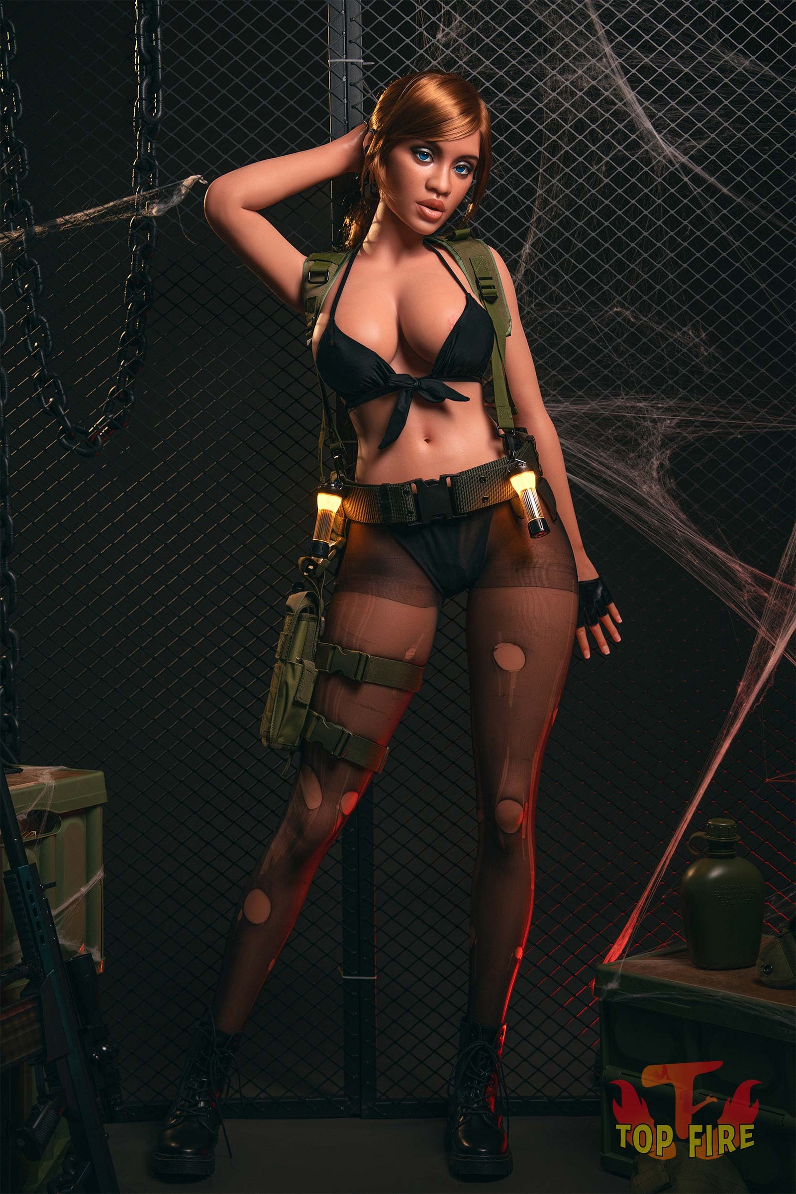 Hedija seksa lelle (Top Fire Doll 163 cm G-cup T04 silikons)