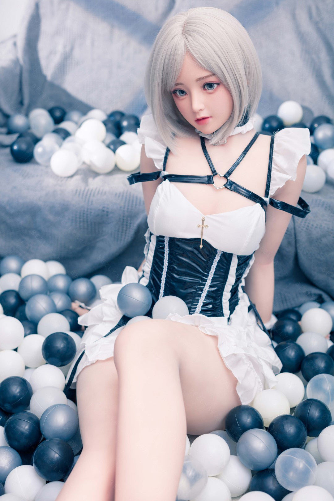 Seksa lelle Convallaria (Bezlya Doll 155 cm B kauss, 2,0 TPE+silikons)
