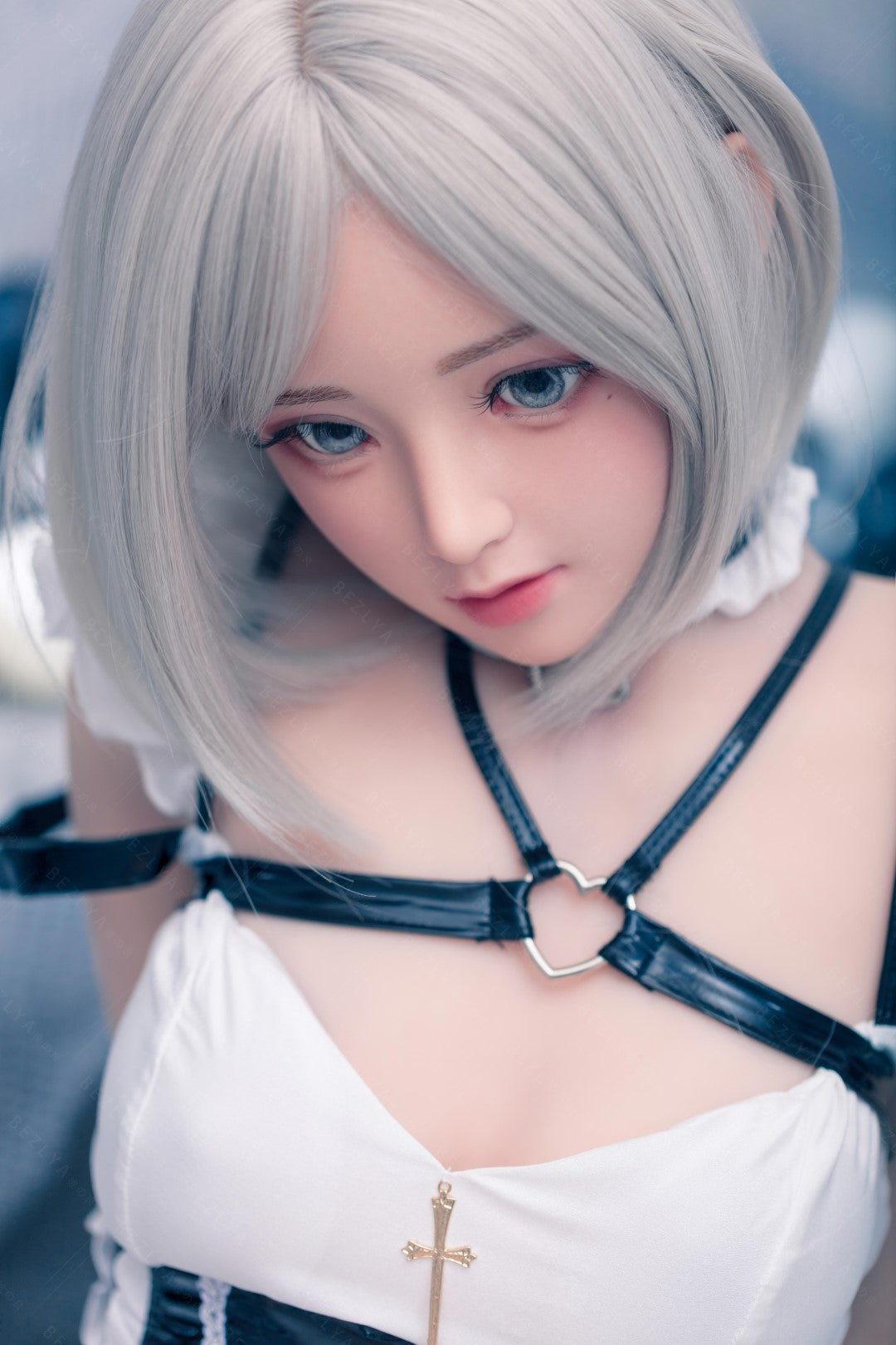 Seksa lelle Convallaria (Bezlya Doll 155 cm B kauss, 2,0 TPE+silikons)