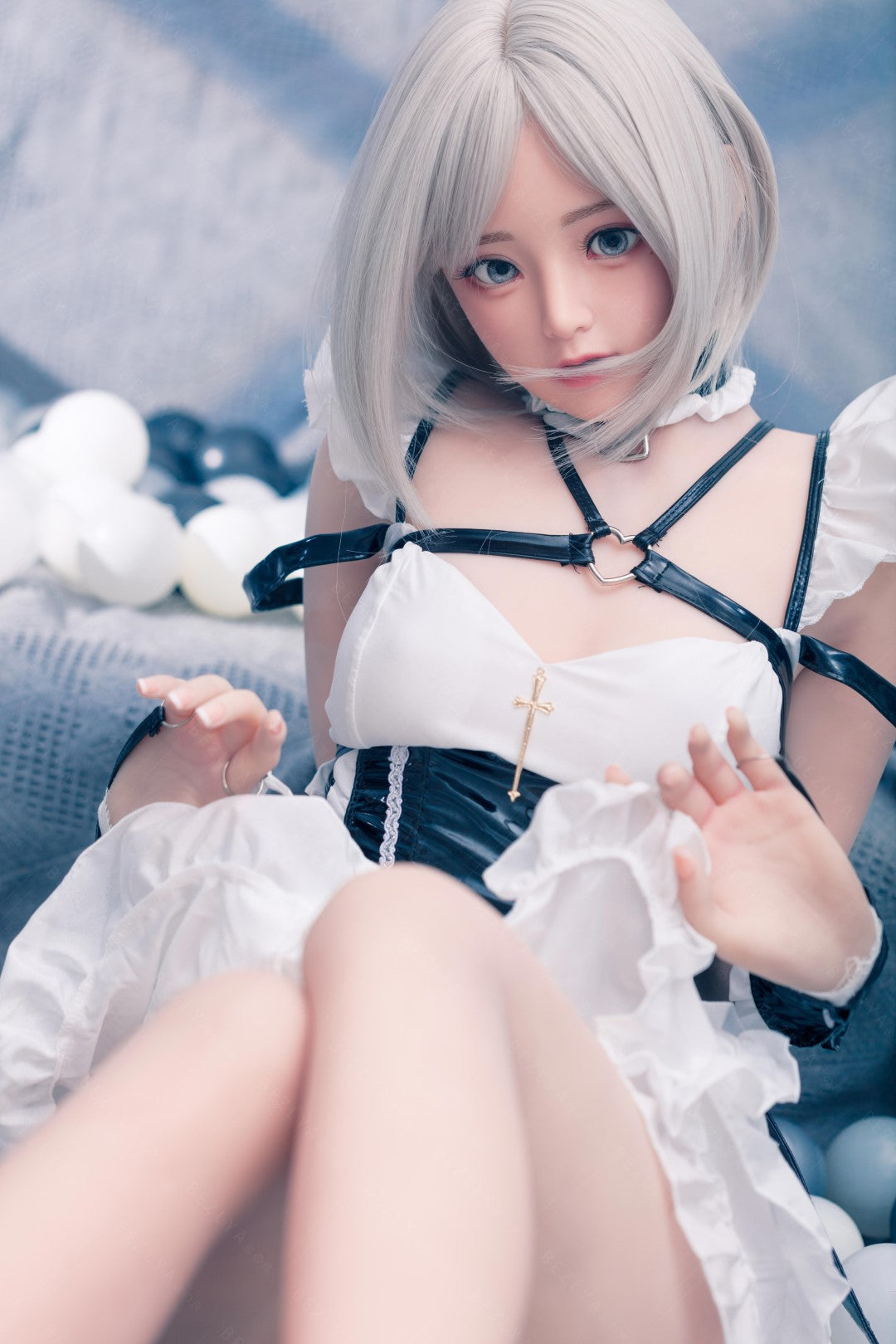 Seksa lelle Convallaria (Bezlya Doll 155 cm B kauss, 2,0 TPE+silikons)