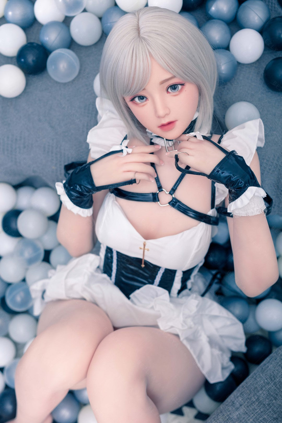 Seksa lelle Convallaria (Bezlya Doll 155 cm B kauss, 2,0 TPE+silikons)