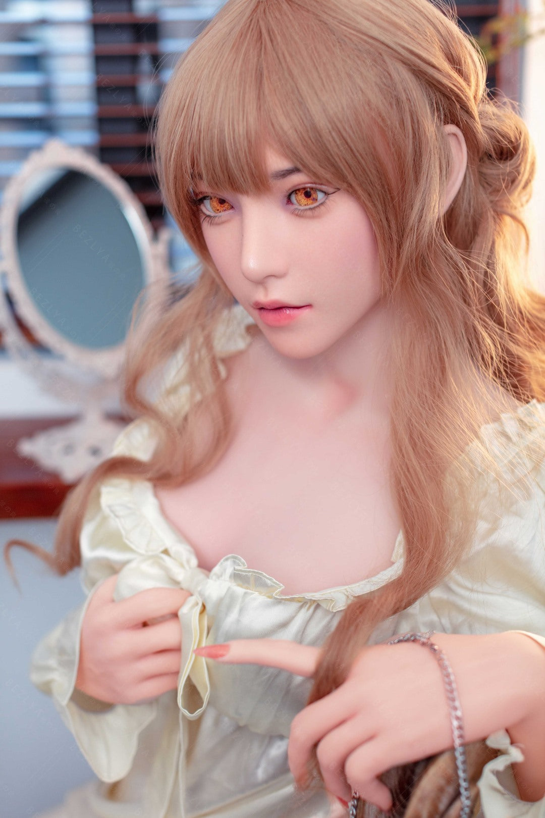 Iris seksa lelle (Bezlya Doll 160 cm C-kauss 2,1 silikona)