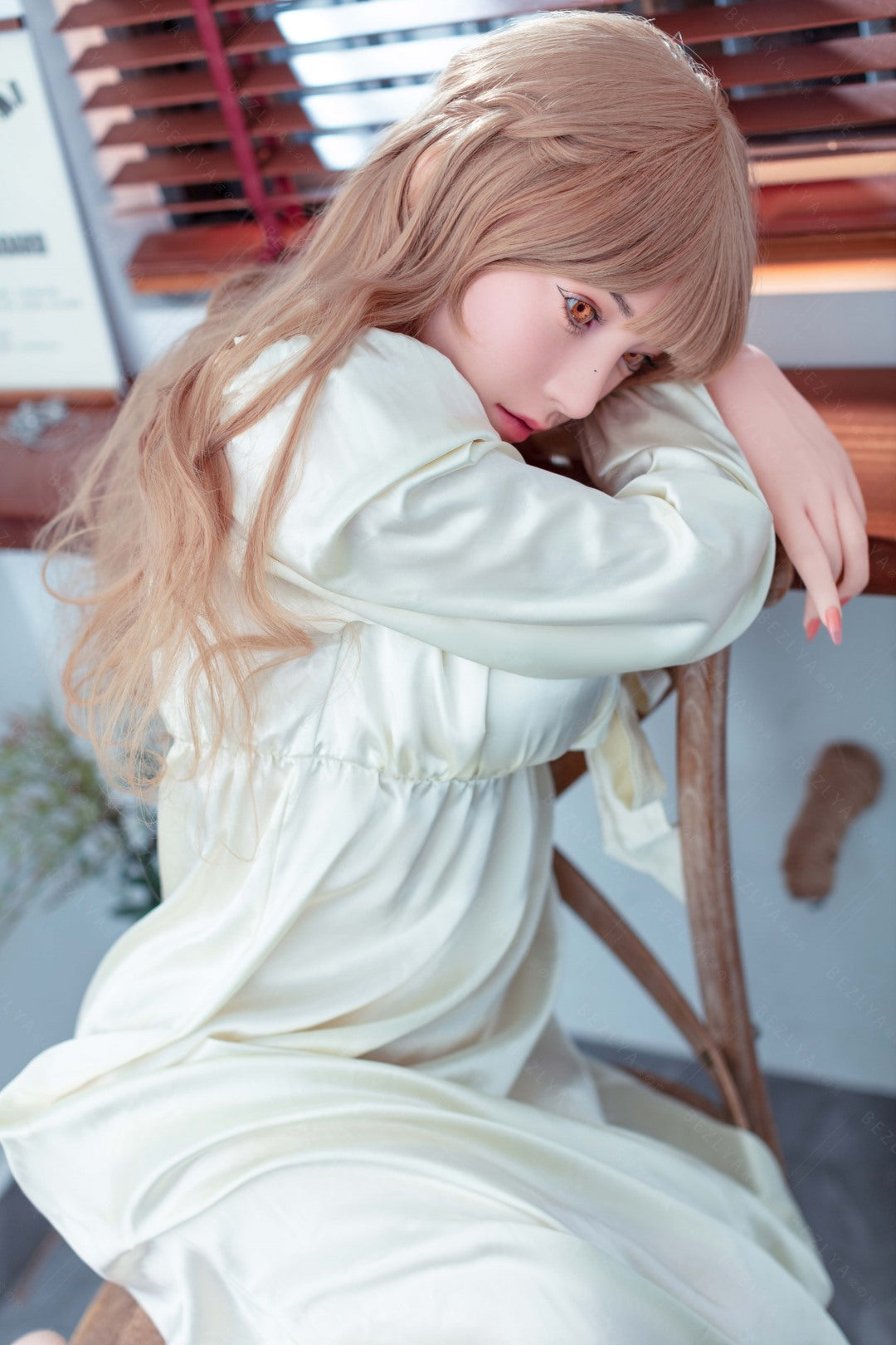 Iris seksa lelle (Bezlya Doll 160 cm C-kauss 2,1 silikona)