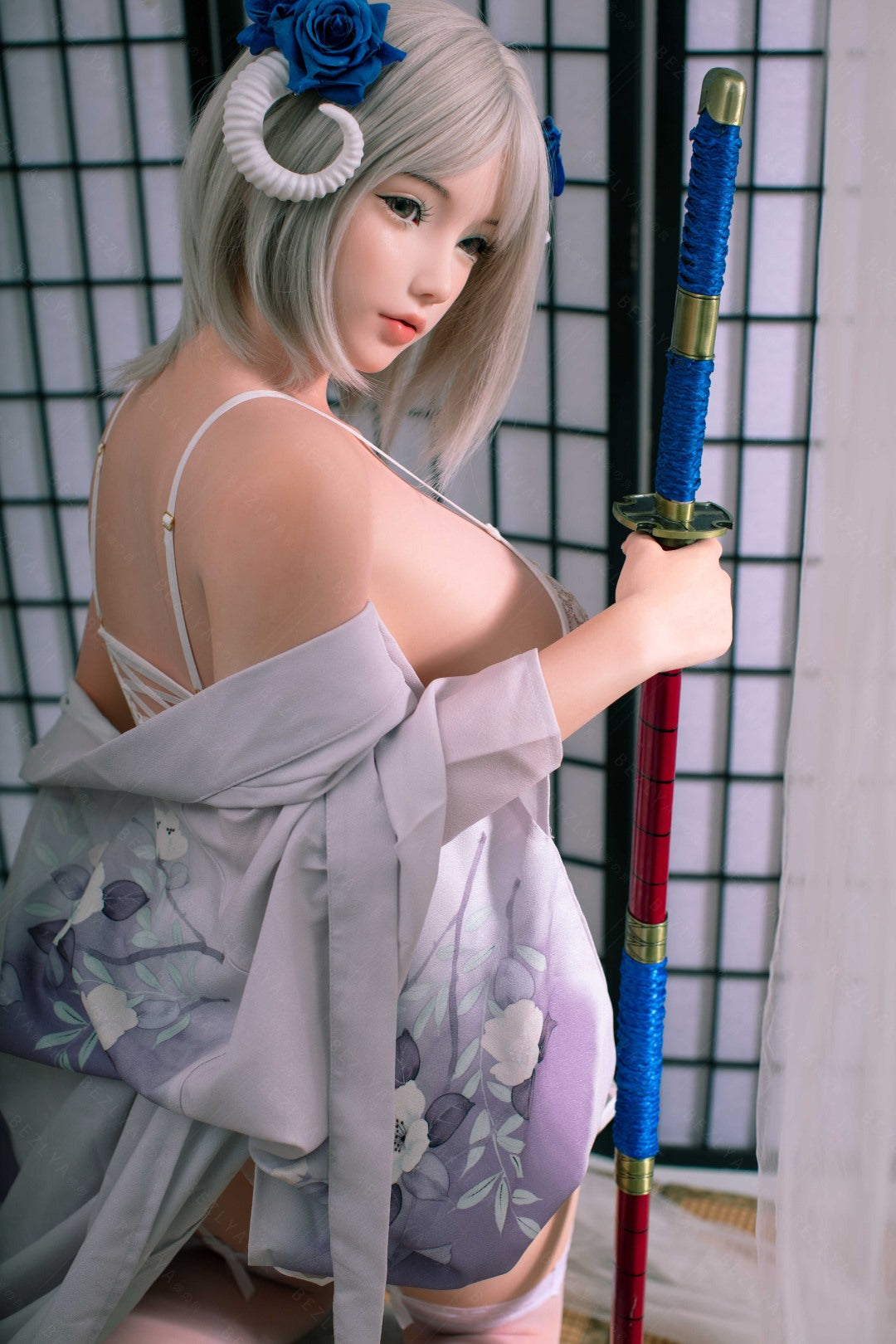 Seksa lelle Cyrtenthera (Bezlya Doll 160 cm G-kauss 2,1 silikona)