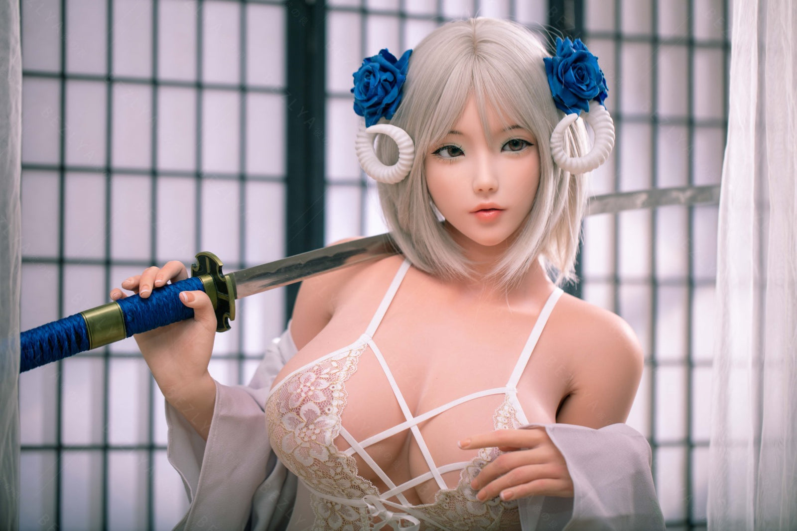 Seksa lelle Cyrtenthera (Bezlya Doll 160 cm G-kauss 2,1 silikona)