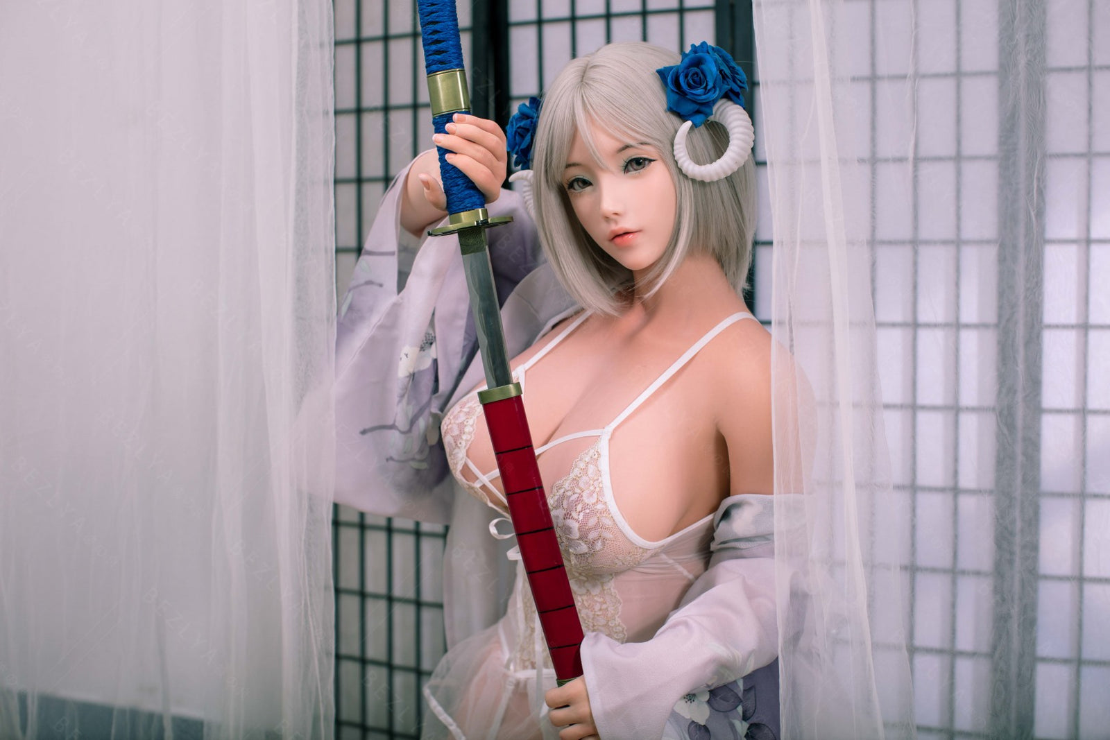 Seksa lelle Cyrtenthera (Bezlya Doll 160 cm G-kauss 2,1 silikona)
