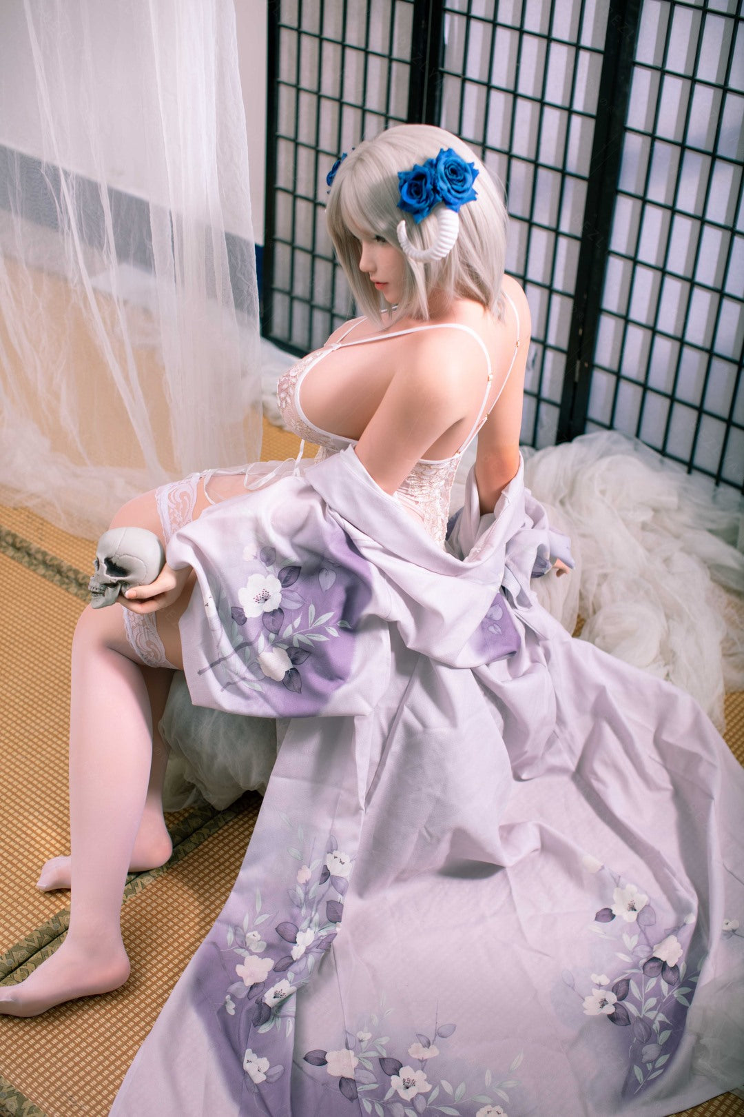 Seksa lelle Cyrtenthera (Bezlya Doll 160 cm G-kauss 2,1 silikona)