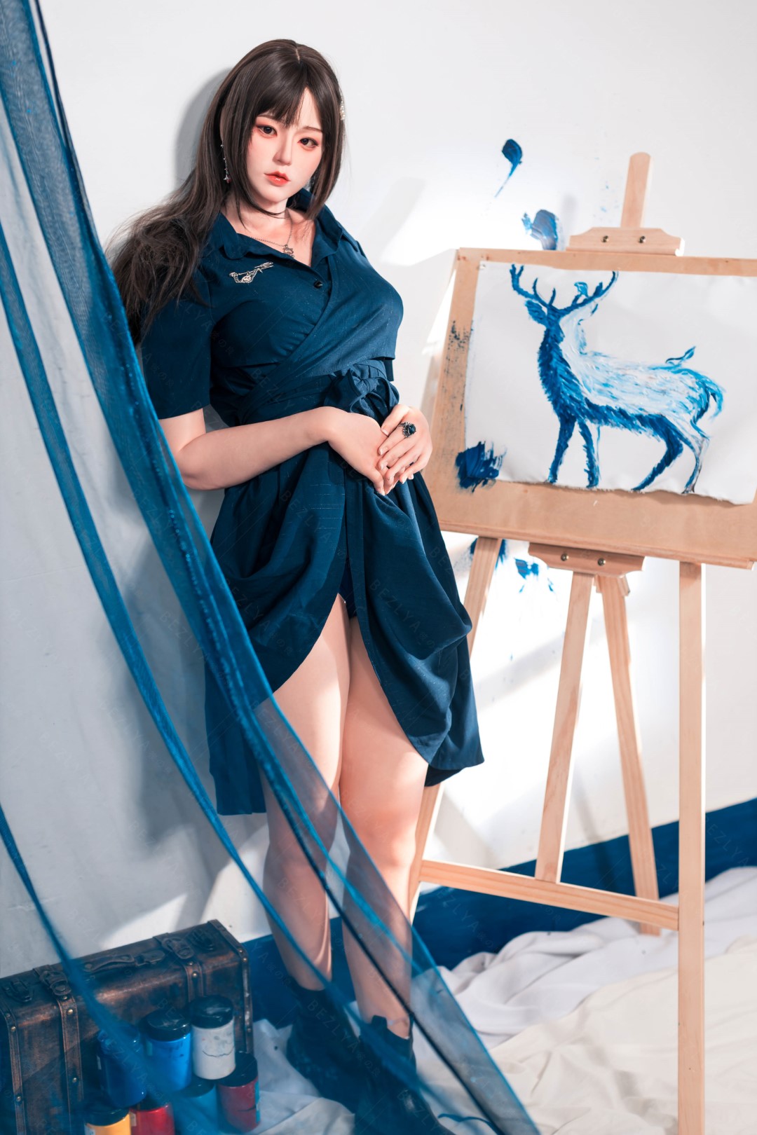 Seksa lelle Begonija (Bezlya Doll 162 cm C-Cup 2,2 U silikona)