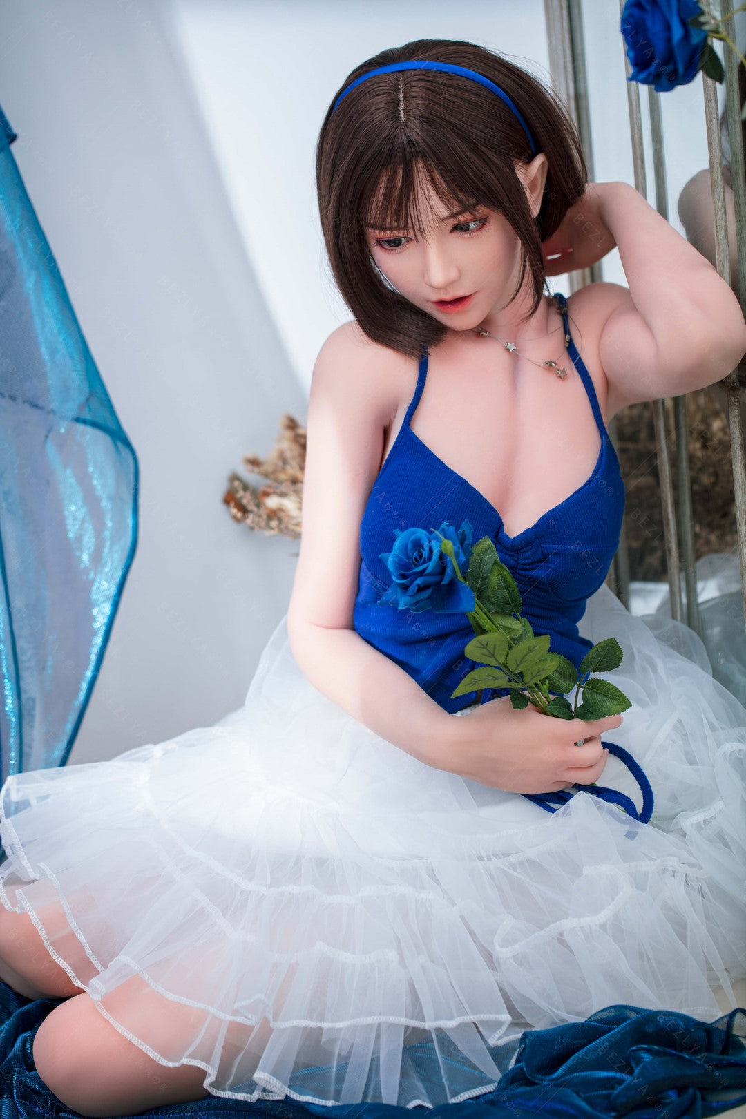 Seksa lelle Lagenaria (Bezlya Doll 155 cm B kauss, 2,0 TPE+silikons)