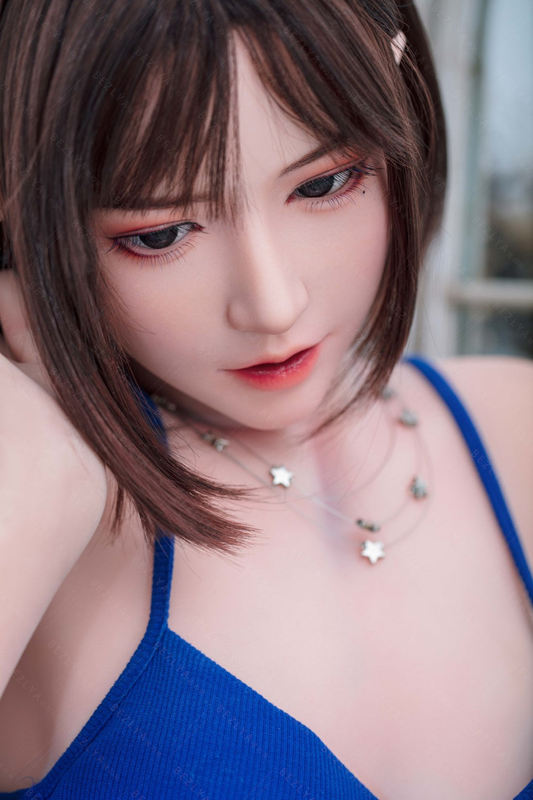 Seksa lelle Lagenaria (Bezlya Doll 155 cm B kauss, 2,0 TPE+silikons)