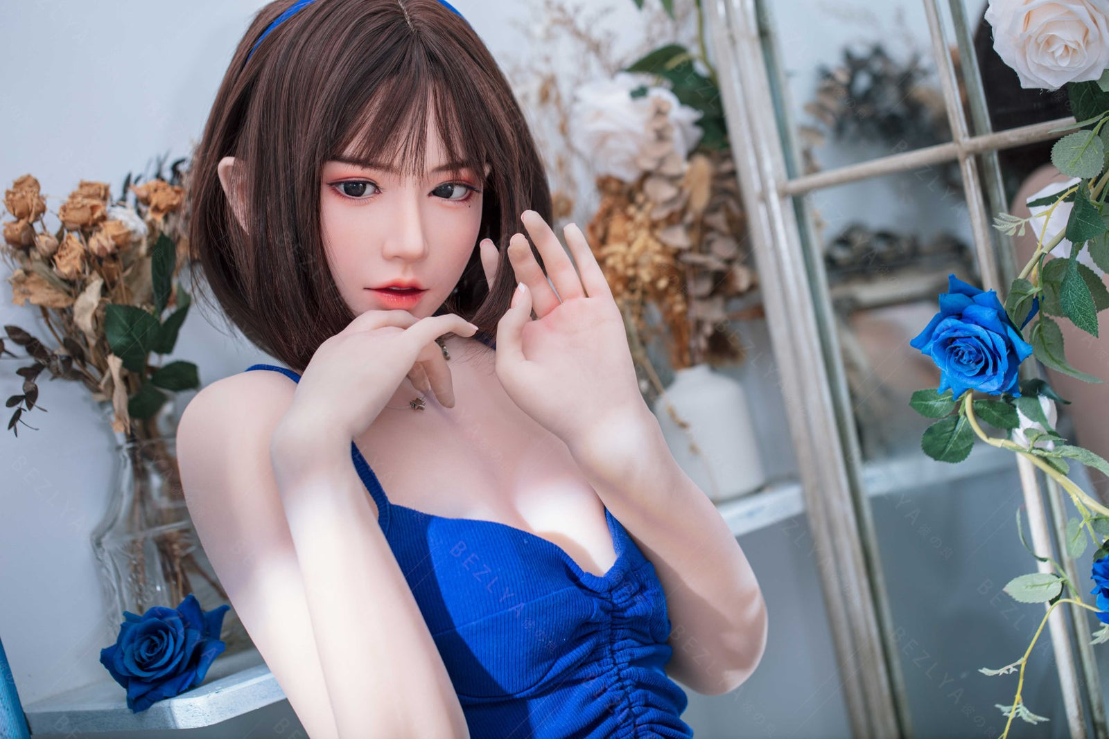 Seksa lelle Lagenaria (Bezlya Doll 155 cm B kauss, 2,0 TPE+silikons)