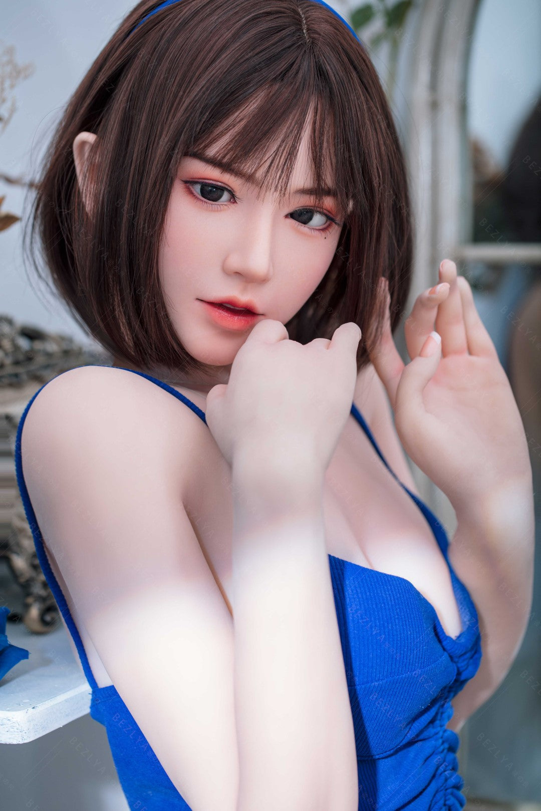 Seksa lelle Lagenaria (Bezlya Doll 155 cm B kauss, 2,0 TPE+silikons)