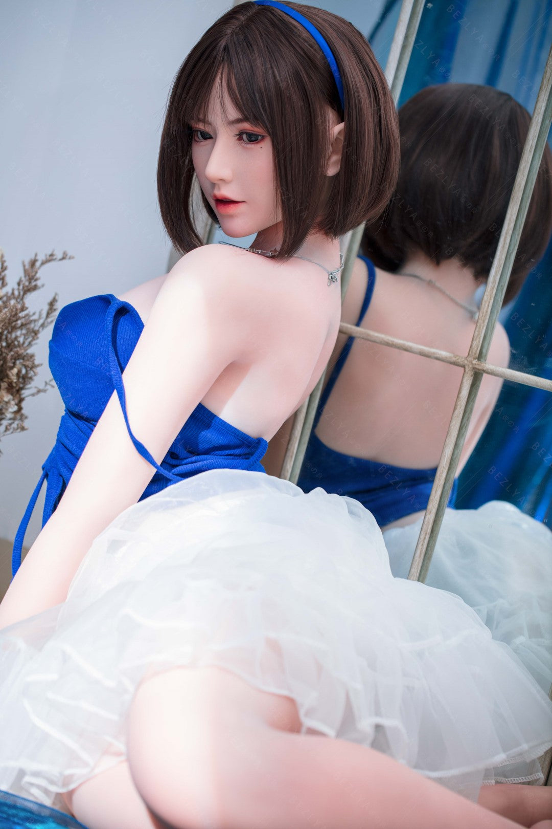 Seksa lelle Lagenaria (Bezlya Doll 155 cm B kauss, 2,0 TPE+silikons)