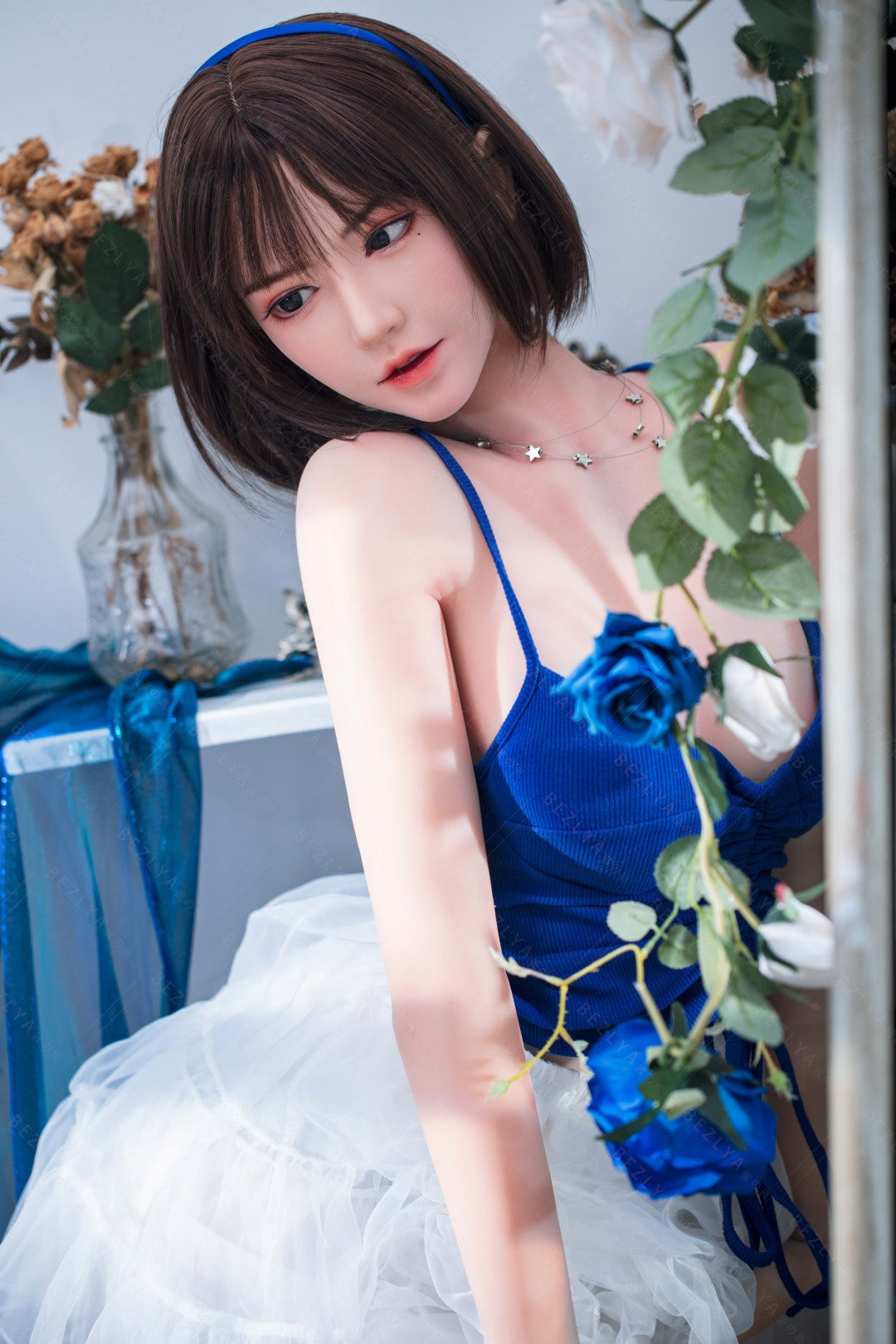 Seksa lelle Lagenaria (Bezlya Doll 155 cm B kauss, 2,0 TPE+silikons)