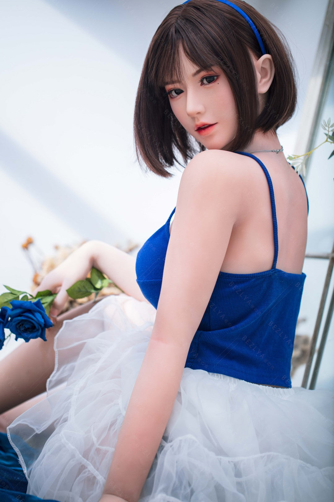 Seksa lelle Lagenaria (Bezlya Doll 155 cm B kauss, 2,0 TPE+silikons)