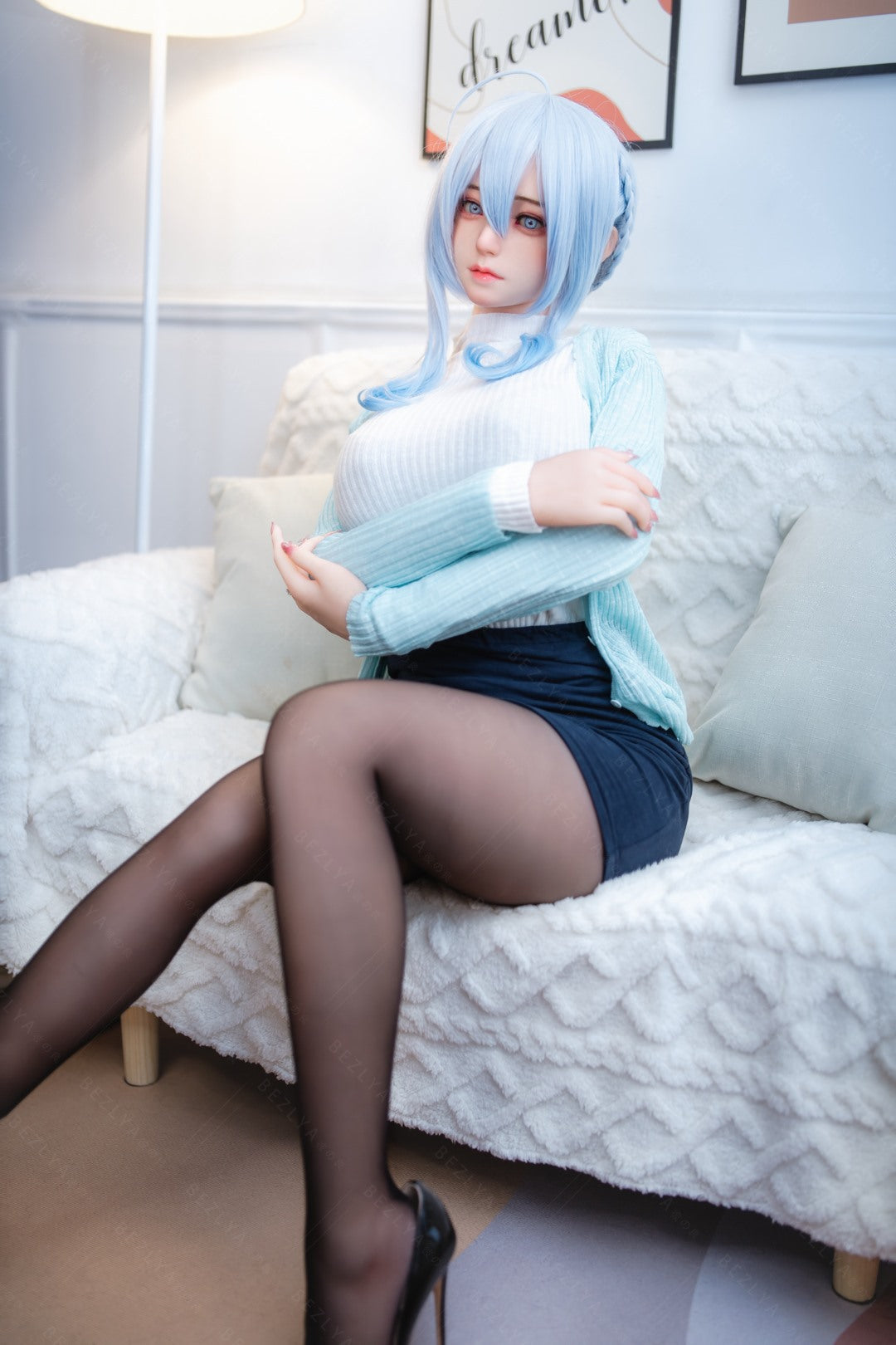 Kampanula seksa lelle (Bezlya Doll 155 cm F kauss, 2,0 TPE+silikons)