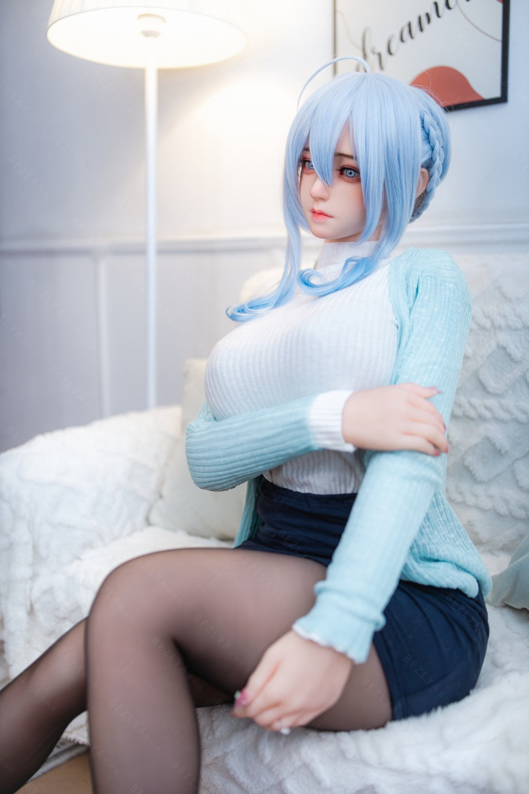 Kampanula seksa lelle (Bezlya Doll 155 cm F kauss, 2,0 TPE+silikons)