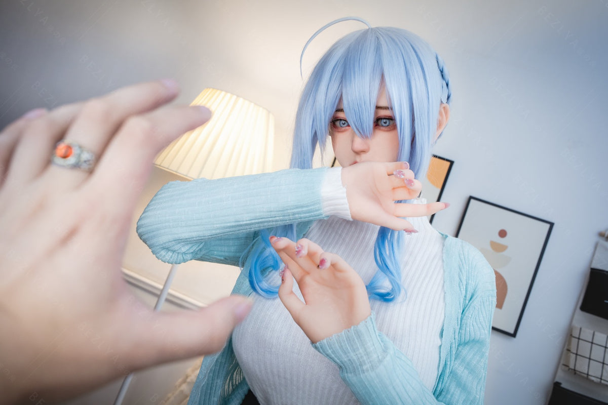 Kampanula seksa lelle (Bezlya Doll 155 cm F kauss, 2,0 TPE+silikons)
