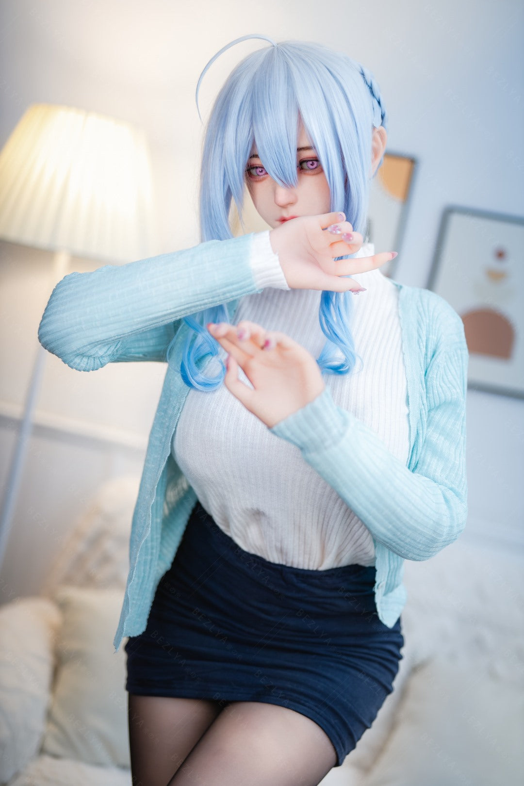 Kampanula seksa lelle (Bezlya Doll 155 cm F kauss, 2,0 TPE+silikons)