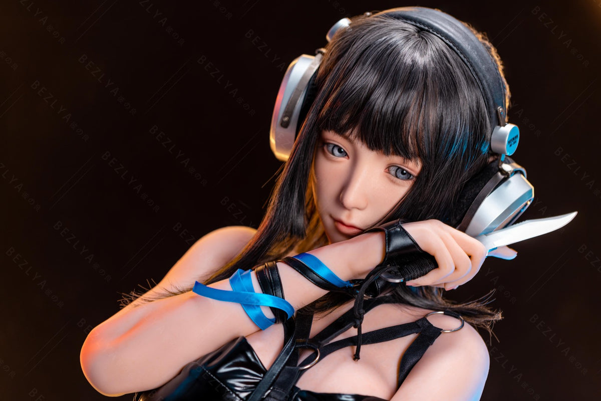 Seksa lelle Gardēnija (Bezlya Doll 155 cm E-kauss 2.2CF silikons)