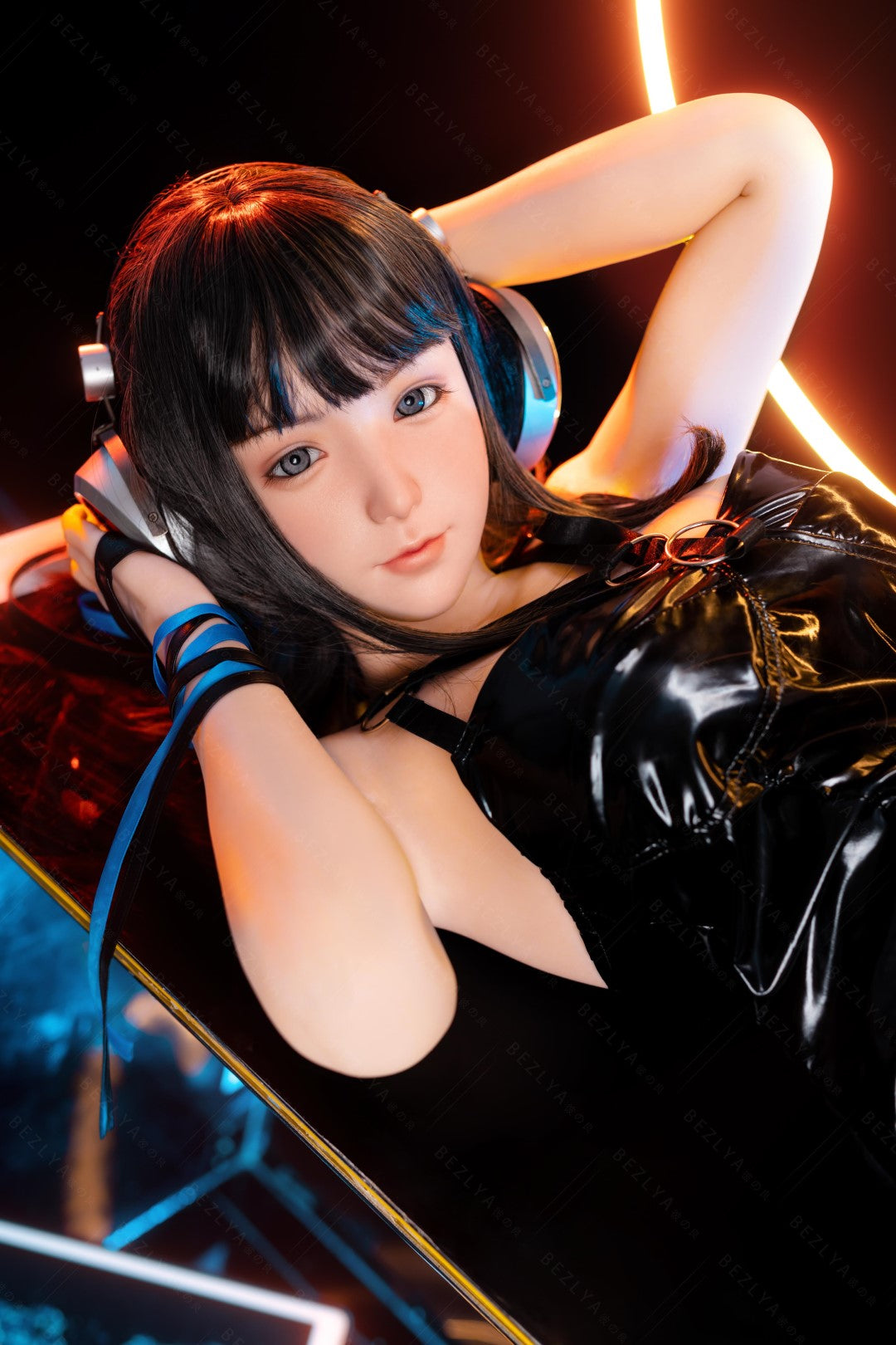 Seksa lelle Gardēnija (Bezlya Doll 155 cm E-kauss 2.2CF silikons)
