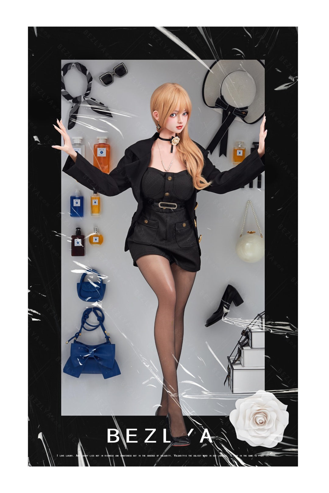 Seksa lelle Convallaria (Bezlya Doll 158 cm E-kauss 2,1 silikona)