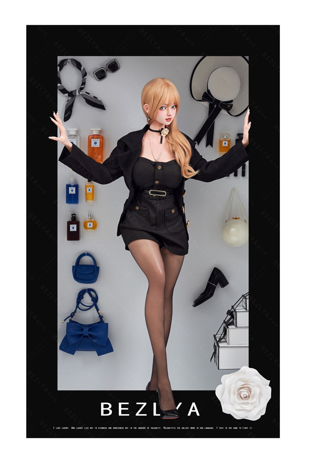 Seksa lelle Convallaria (Bezlya Doll 158 cm E-kauss 2,1 silikona)