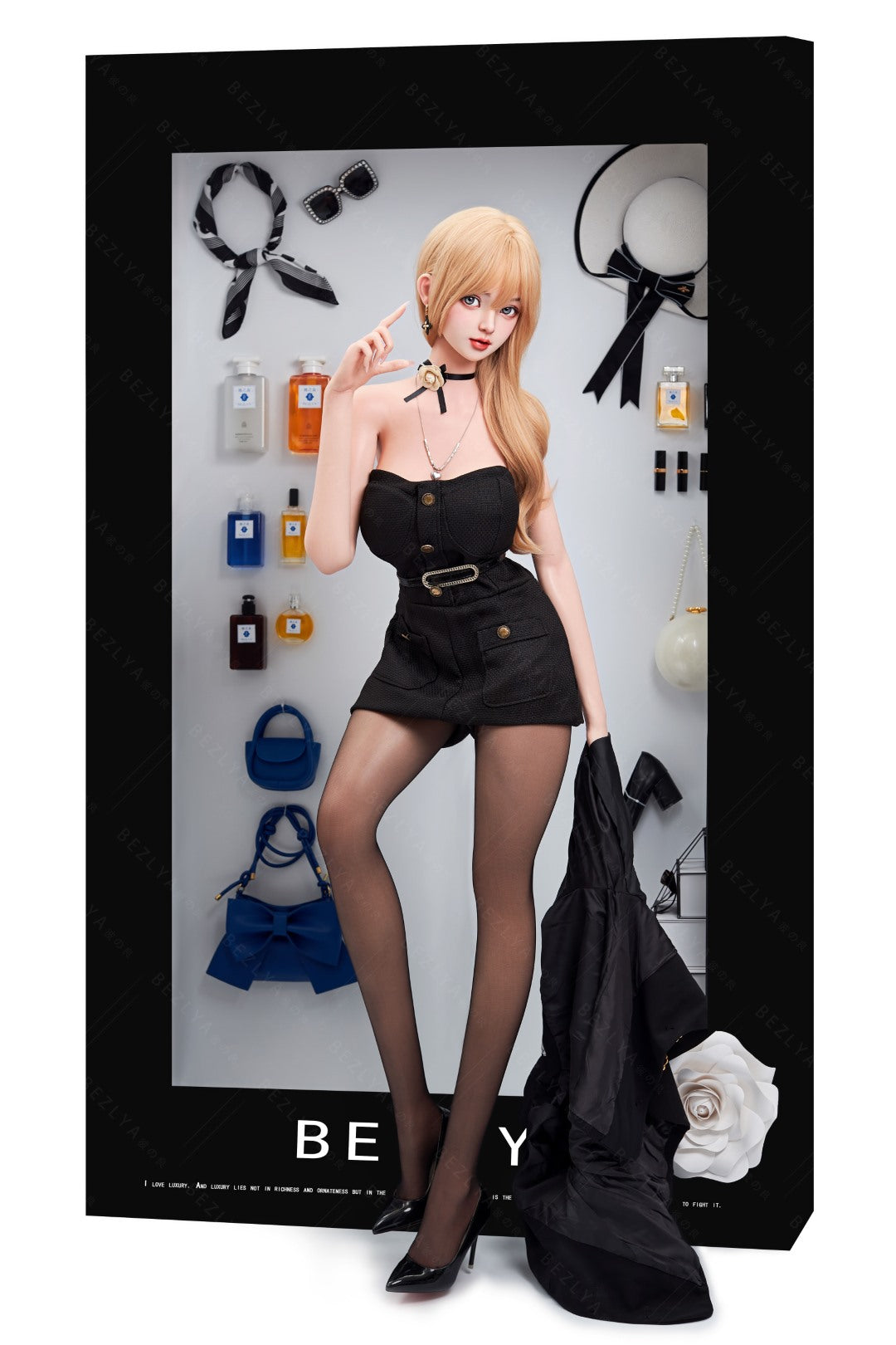 Seksa lelle Convallaria (Bezlya Doll 158 cm E-kauss 2,1 silikona)