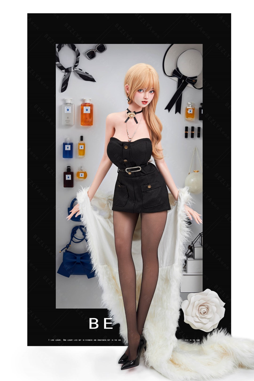 Seksa lelle Convallaria (Bezlya Doll 158 cm E-kauss 2,1 silikona)