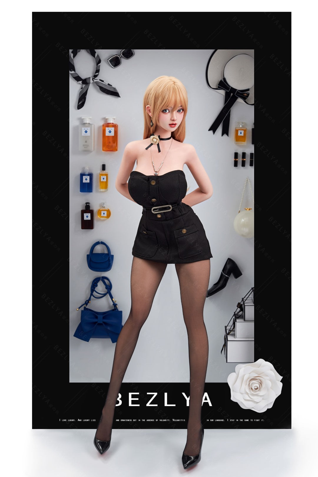 Seksa lelle Convallaria (Bezlya Doll 158 cm E-kauss 2,1 silikona)