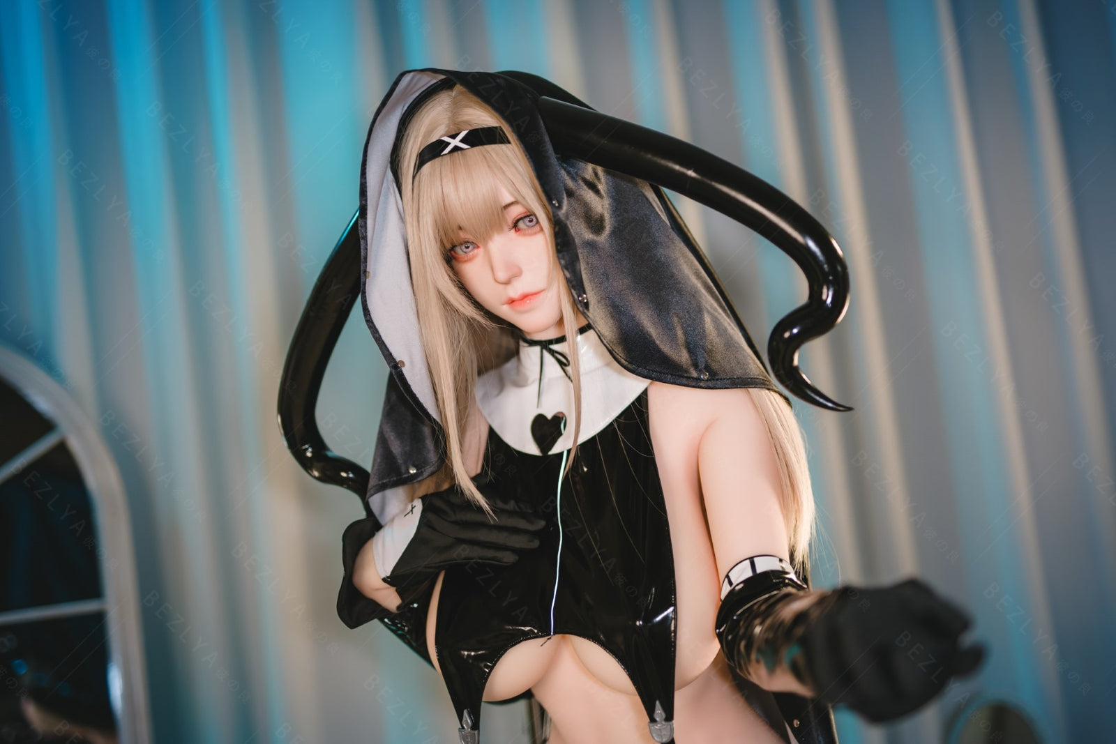 Kampanula seksa lelle (Bezlya Doll 155 cm F kauss, 2,0 TPE+silikons)