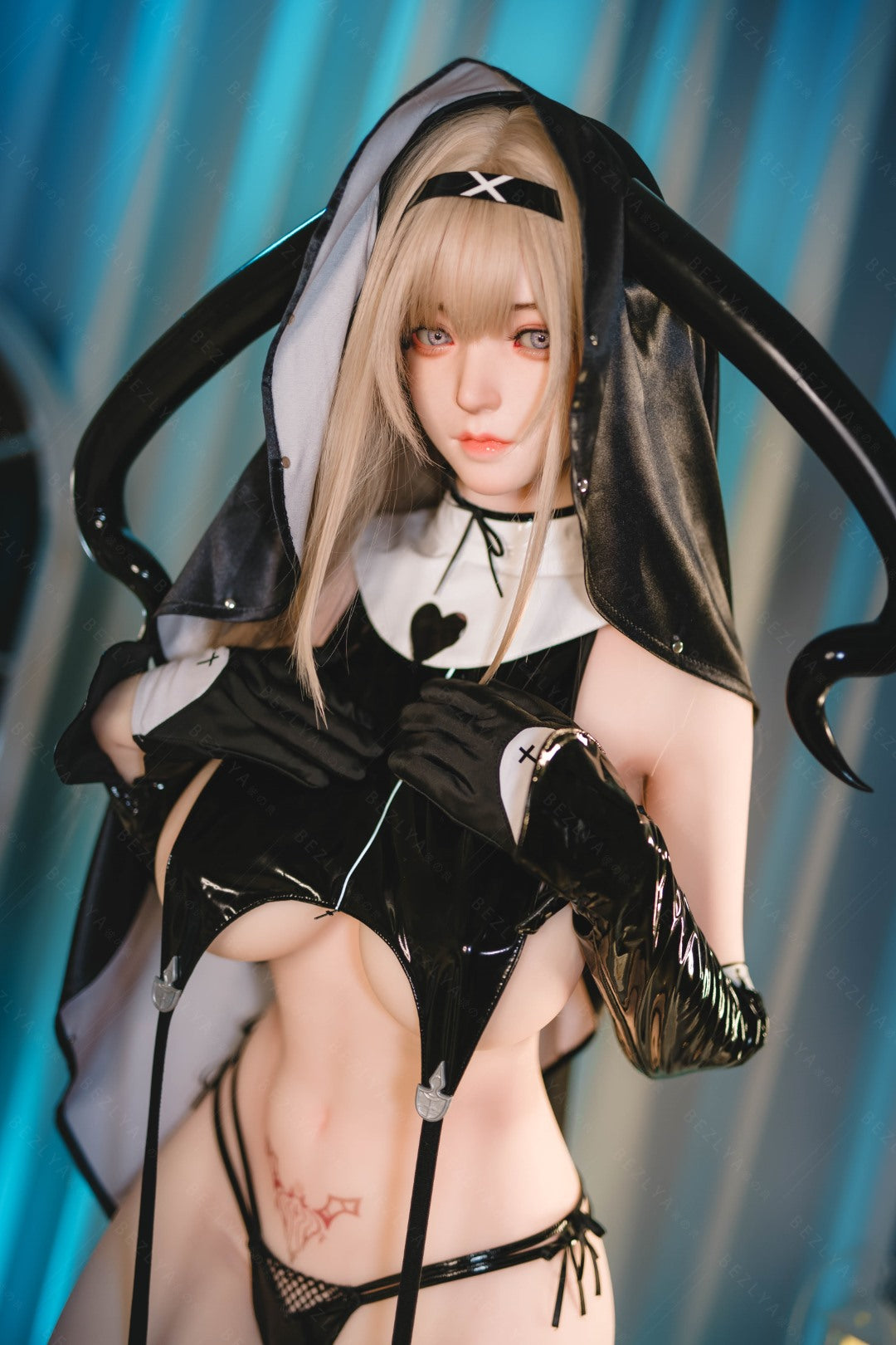 Kampanula seksa lelle (Bezlya Doll 155 cm F kauss, 2,0 TPE+silikons)
