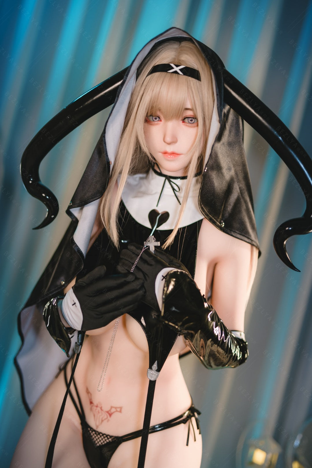 Kampanula seksa lelle (Bezlya Doll 155 cm F kauss, 2,0 TPE+silikons)