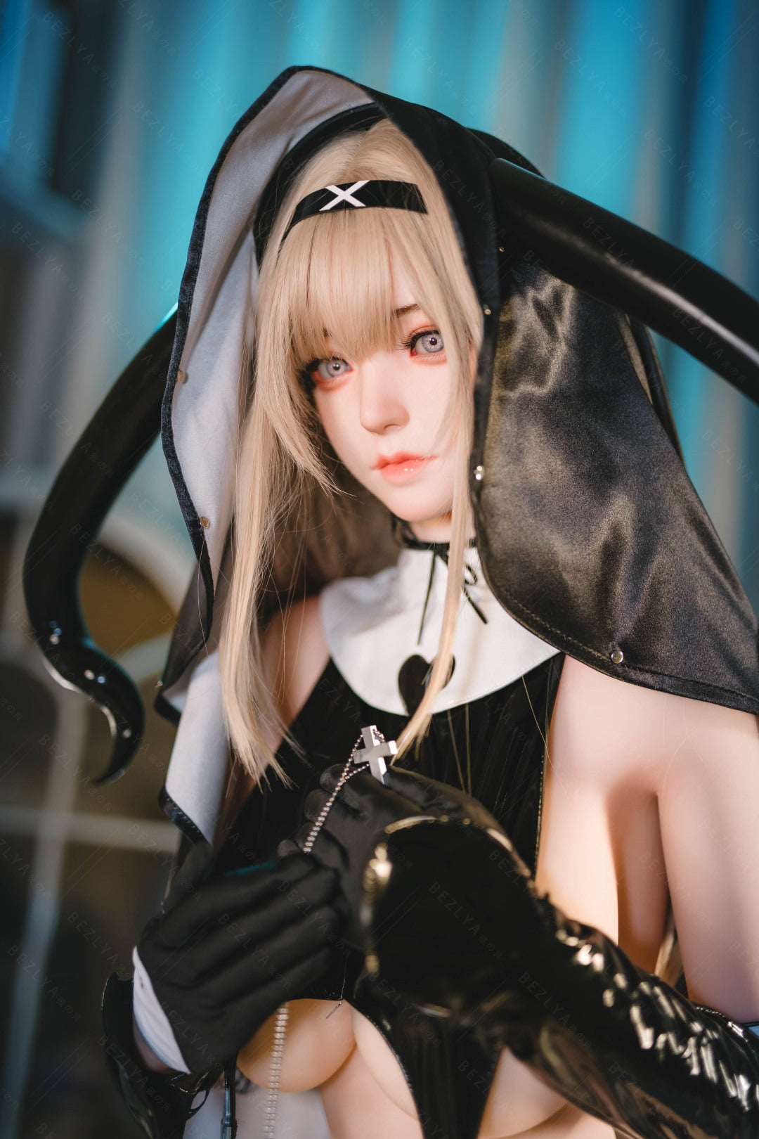 Kampanula seksa lelle (Bezlya Doll 155 cm F kauss, 2,0 TPE+silikons)