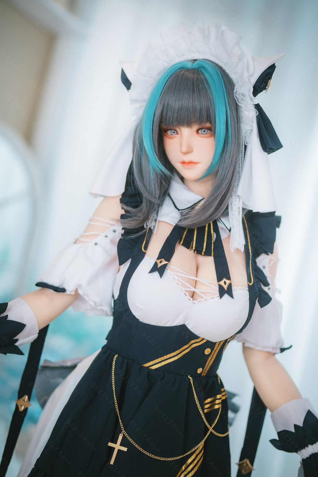 HMS Češīras seksa lelle (Bezlya Doll 155 cm E-kauss 2.2CF silikons)