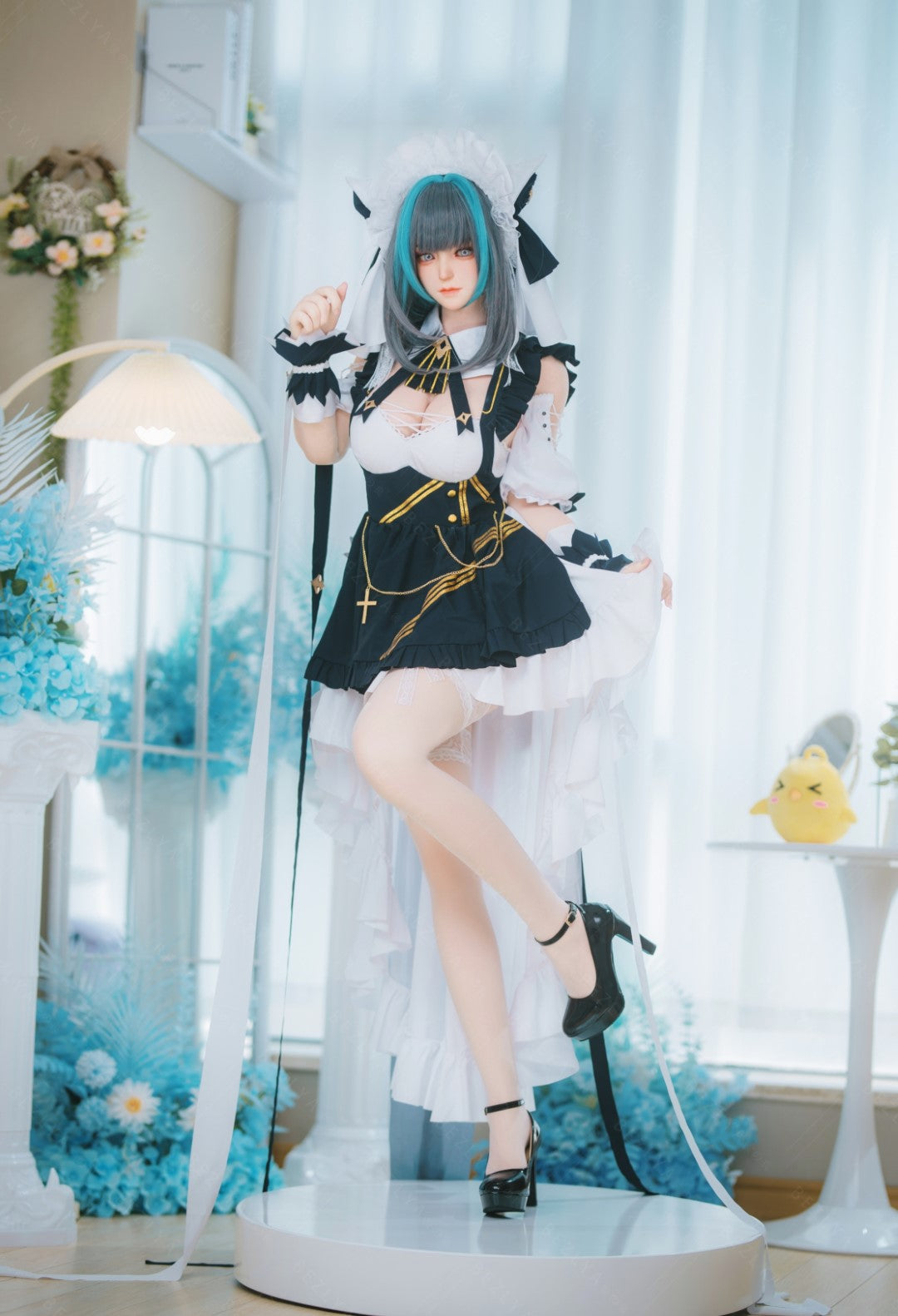 HMS Češīras seksa lelle (Bezlya Doll 155 cm E-kauss 2.2CF silikons)
