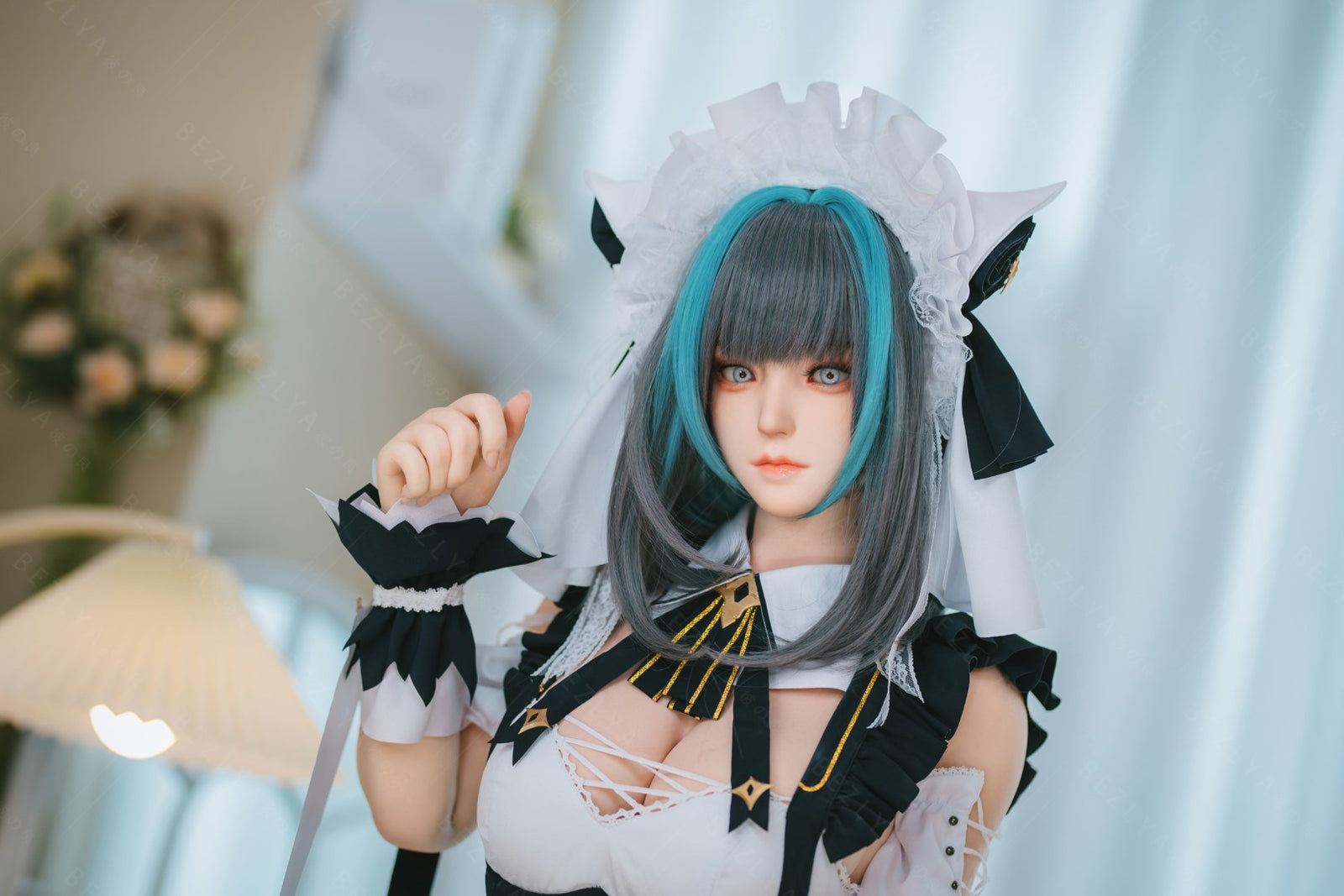 HMS Češīras seksa lelle (Bezlya Doll 155 cm E-kauss 2.2CF silikons)