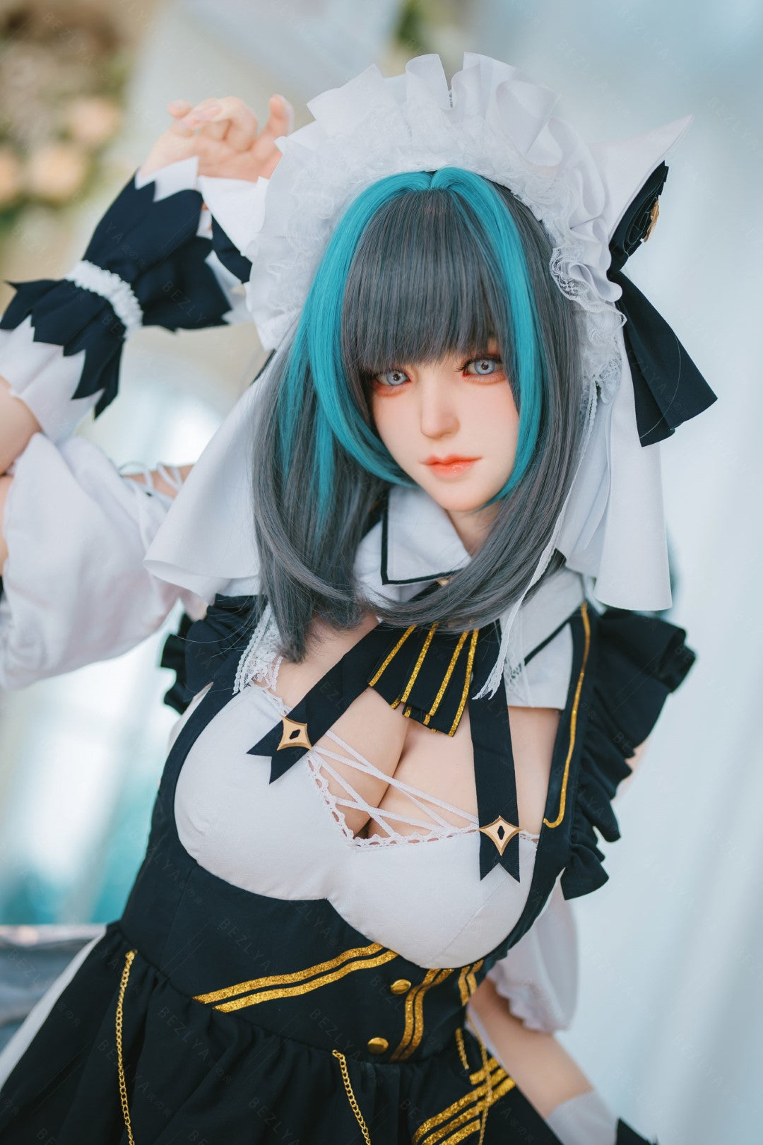 HMS Češīras seksa lelle (Bezlya Doll 155 cm E-kauss 2.2CF silikons)