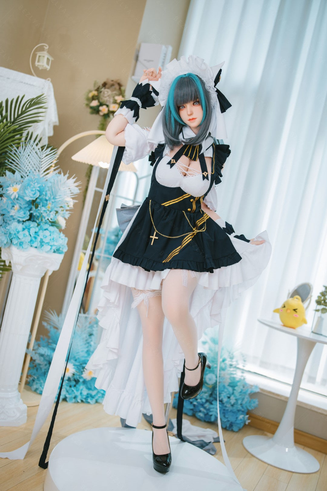 HMS Češīras seksa lelle (Bezlya Doll 155 cm E-kauss 2.2CF silikons)