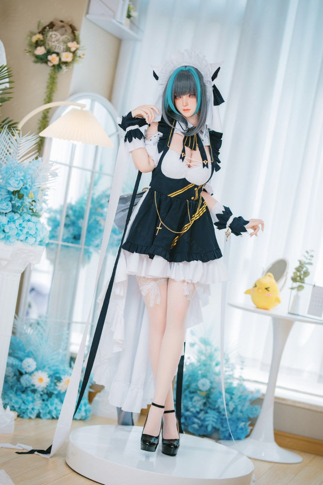 HMS Češīras seksa lelle (Bezlya Doll 155 cm E-kauss 2.2CF silikons)