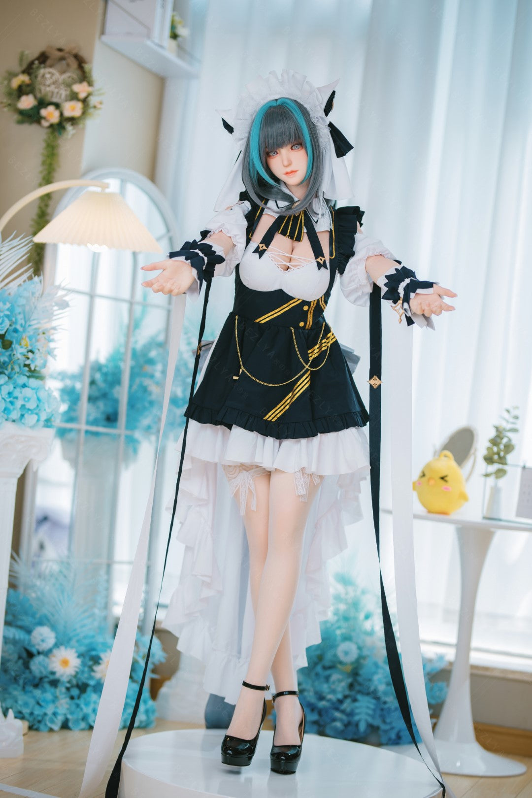 HMS Češīras seksa lelle (Bezlya Doll 155 cm E-kauss 2.2CF silikons)
