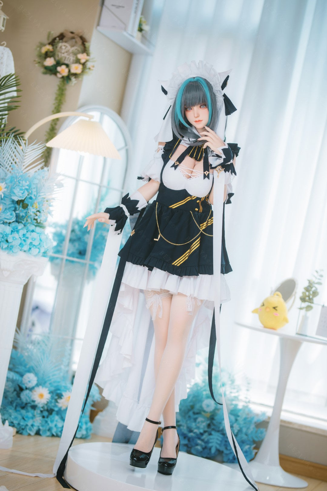 HMS Češīras seksa lelle (Bezlya Doll 155 cm E-kauss 2.2CF silikons)