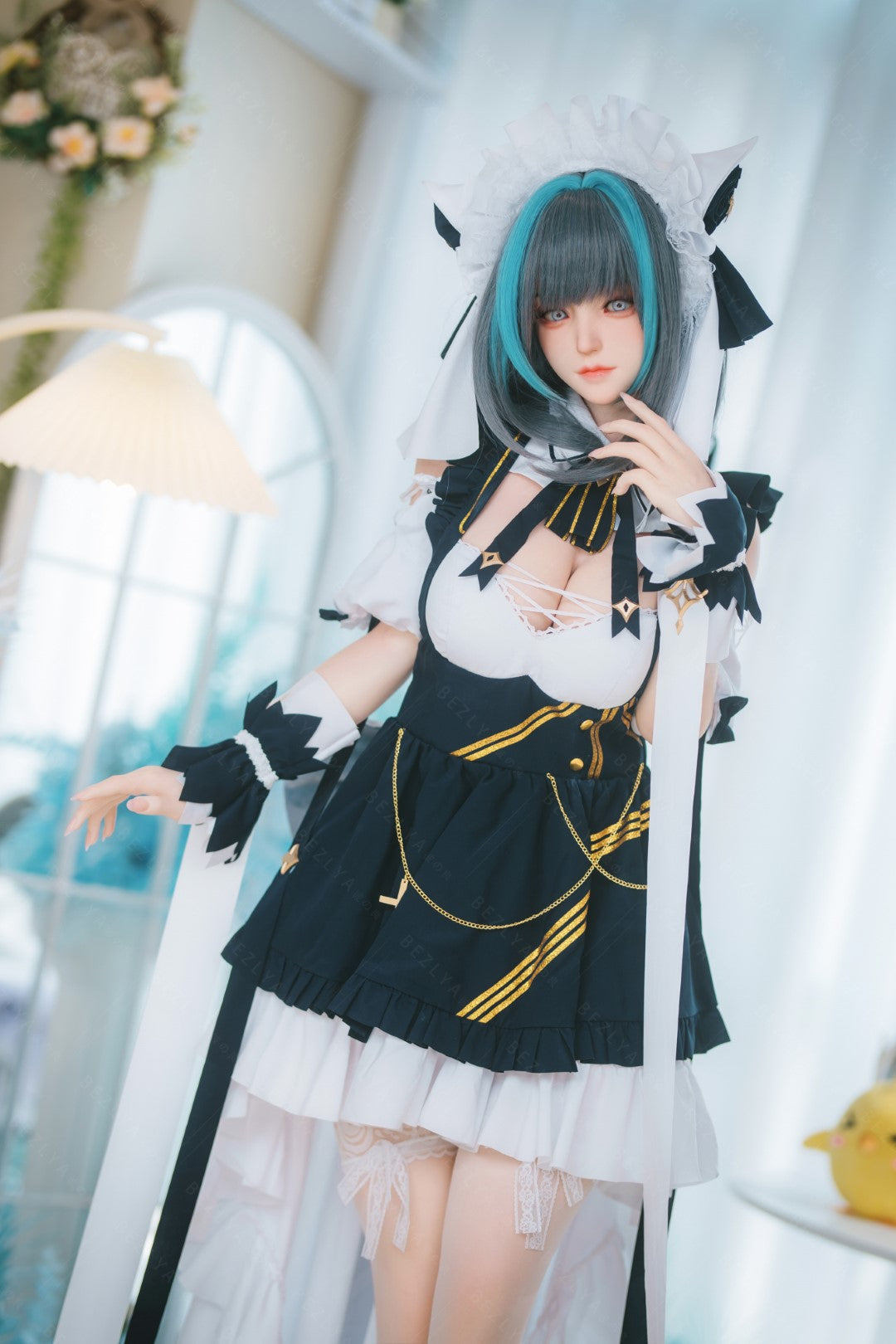 HMS Češīras seksa lelle (Bezlya Doll 155 cm E-kauss 2.2CF silikons)