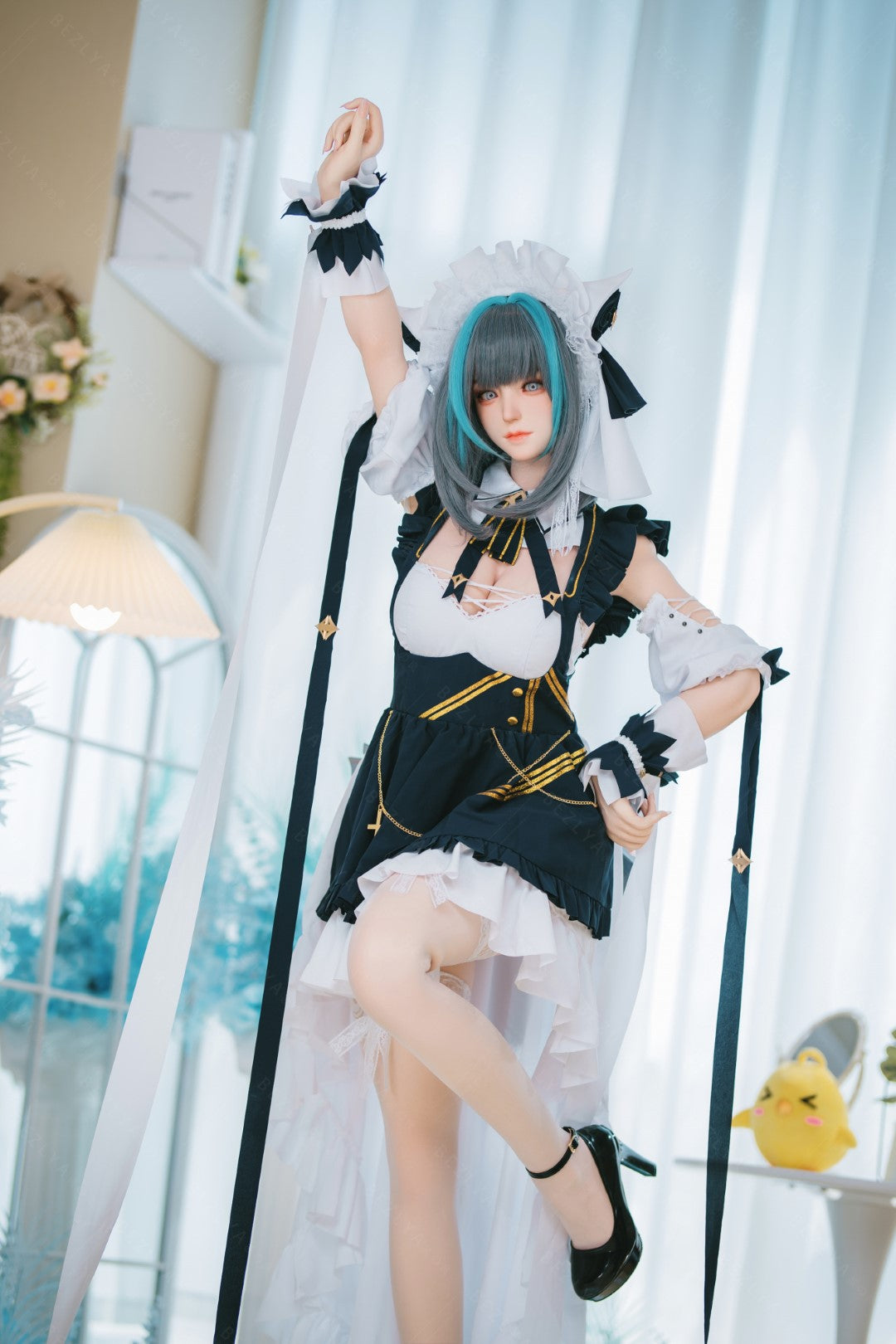 HMS Češīras seksa lelle (Bezlya Doll 155 cm E-kauss 2.2CF silikons)