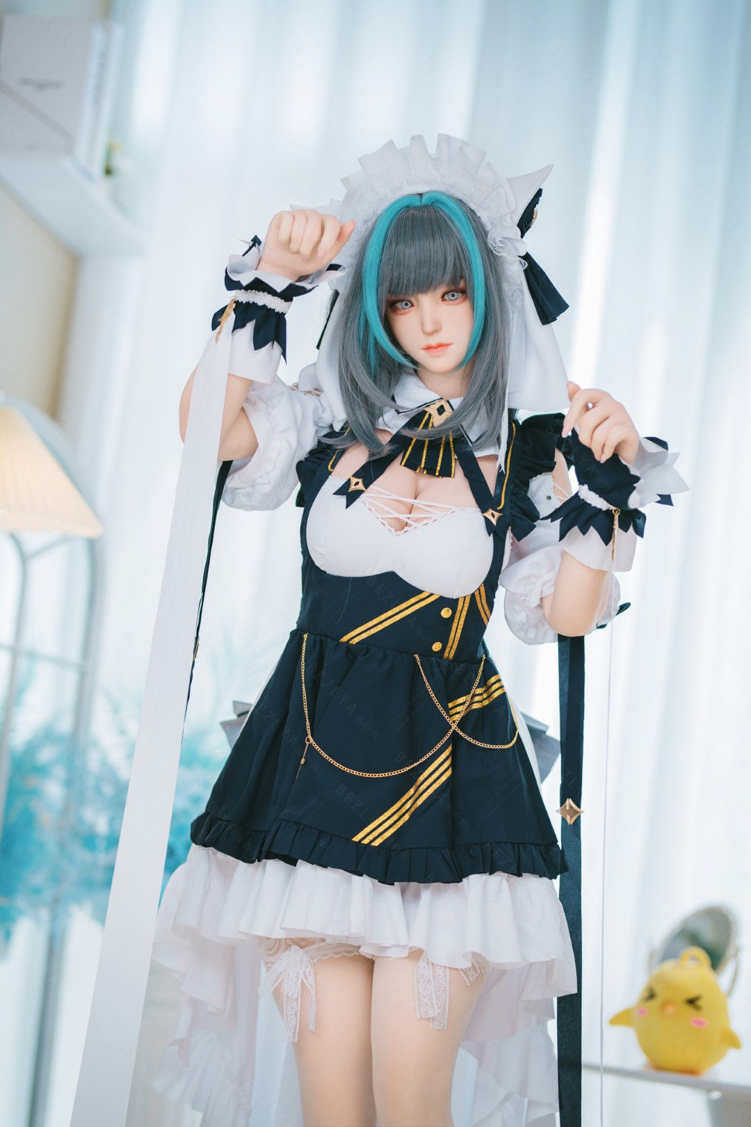 HMS Češīras seksa lelle (Bezlya Doll 155 cm E-kauss 2.2CF silikons)