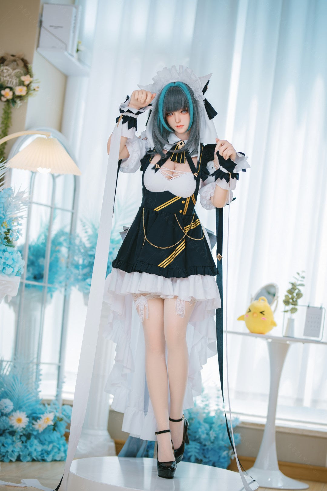 HMS Češīras seksa lelle (Bezlya Doll 155 cm E-kauss 2.2CF silikons)