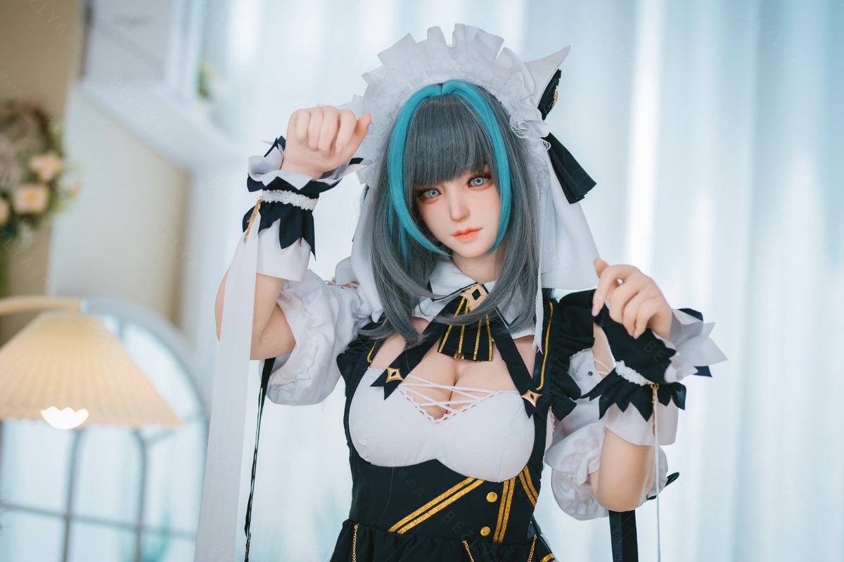 HMS Češīras seksa lelle (Bezlya Doll 155 cm E-kauss 2.2CF silikons)