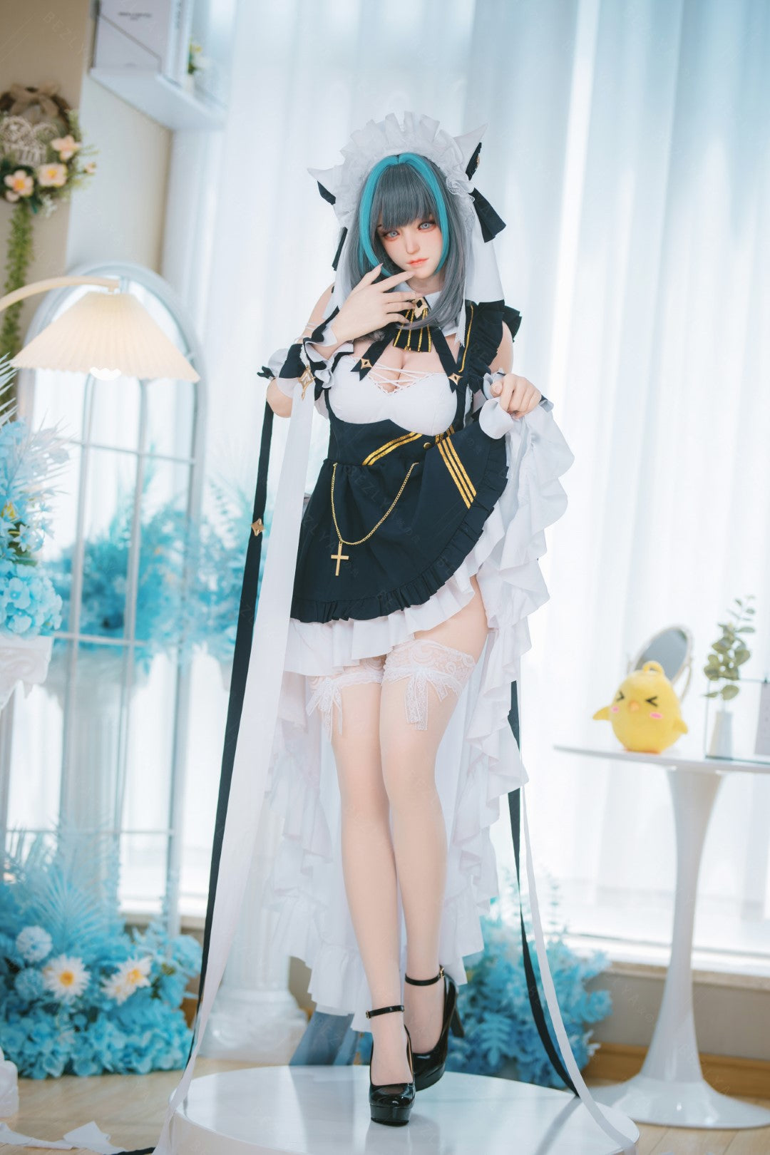 HMS Češīras seksa lelle (Bezlya Doll 155 cm E-kauss 2.2CF silikons)