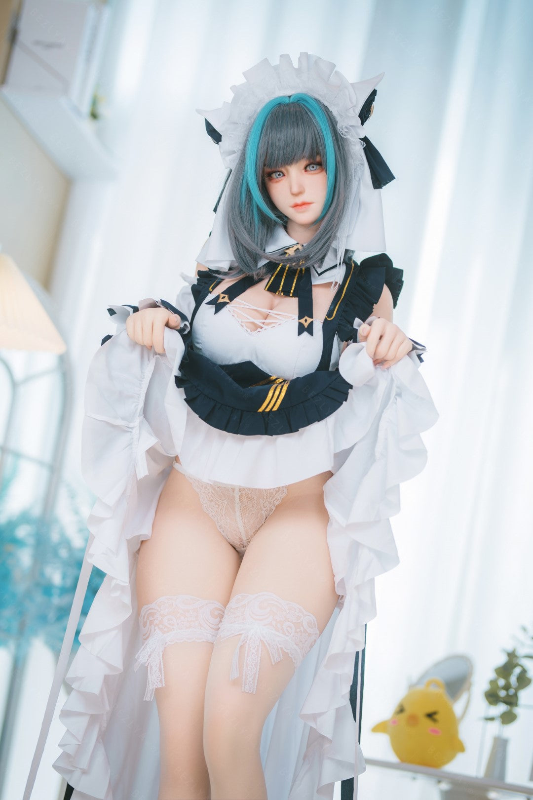 HMS Češīras seksa lelle (Bezlya Doll 155 cm E-kauss 2.2CF silikons)