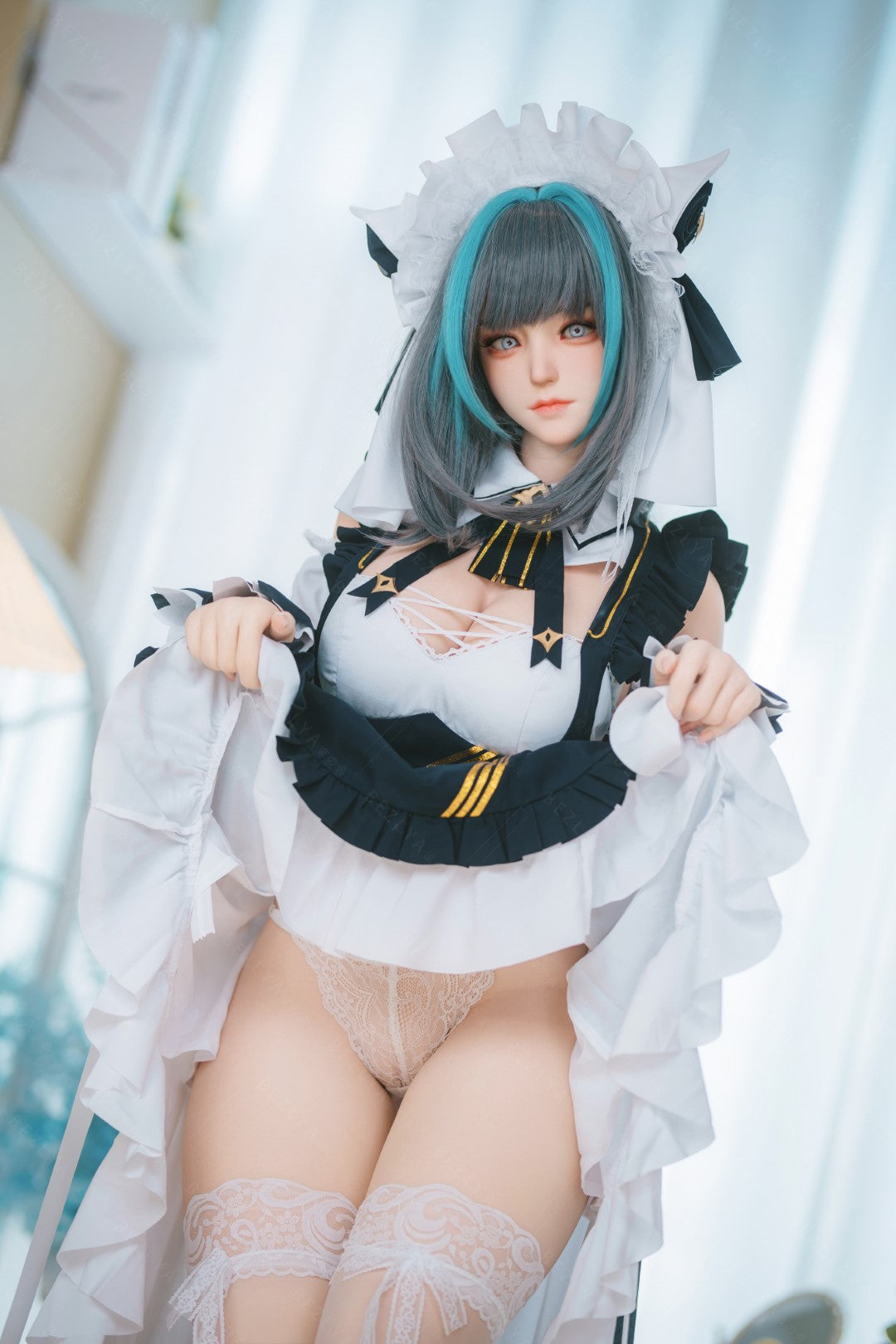 HMS Češīras seksa lelle (Bezlya Doll 155 cm E-kauss 2.2CF silikons)